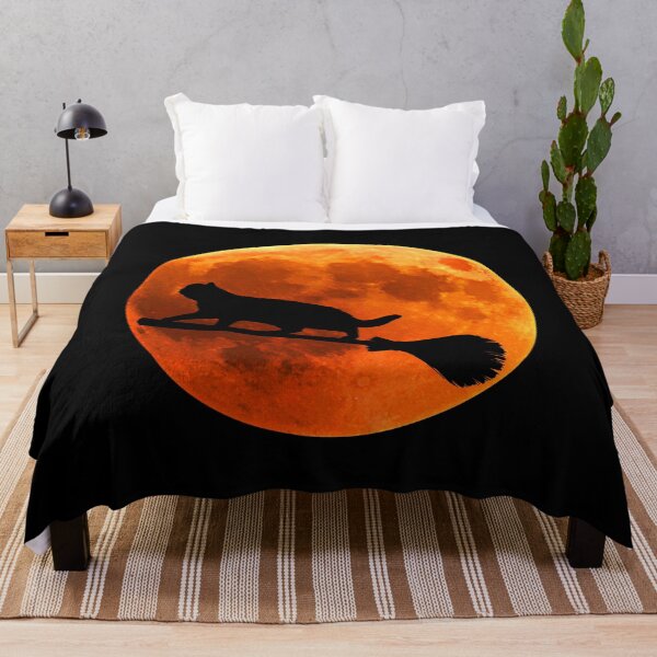 Item preview, British Shorthair Cat Silhouette Moon Halloween designed and sold by alaechamlal.