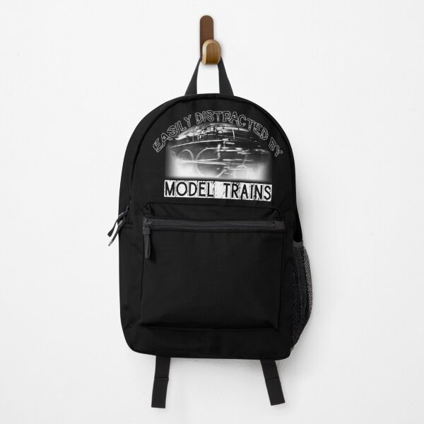 Item preview, Easily distracted by model trains classic steam locomotive stylish train design designed and sold by UrTops.