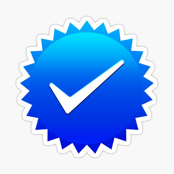 Verified Sticker