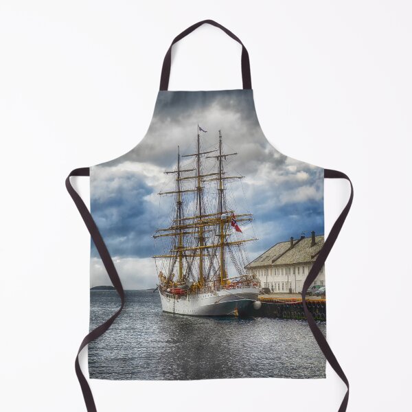 Item preview, Sailing Ship at Alesund - Norway designed and sold by Kathy Weaver.