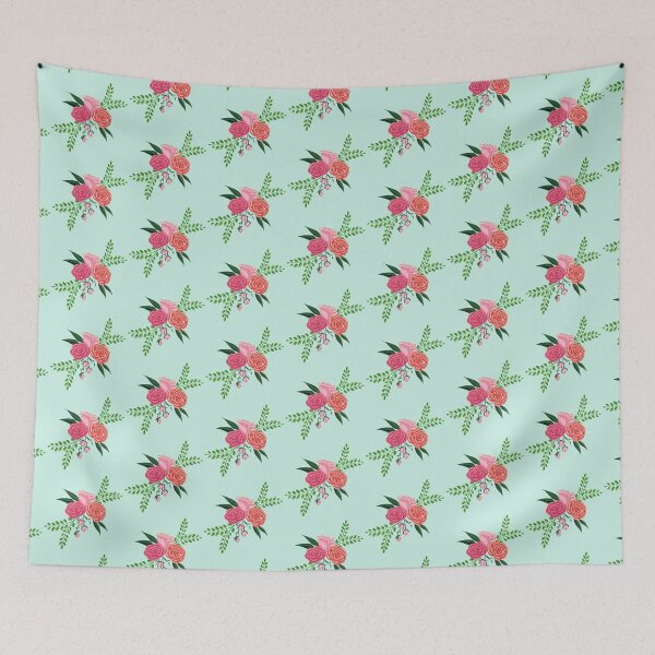 Item preview, Cheerful Roses designed and sold by sarah-sassafras.