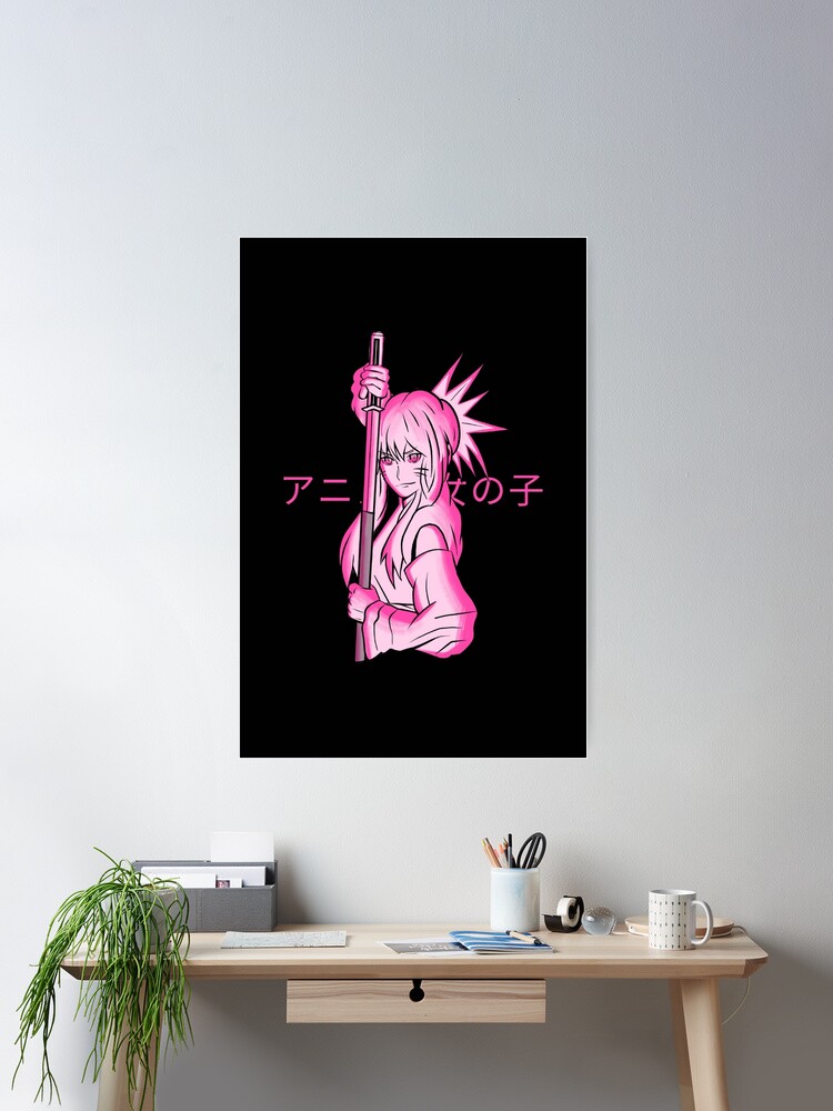 Aesthetic Anime Girl Pfp Poster for Sale by WhoDidIt