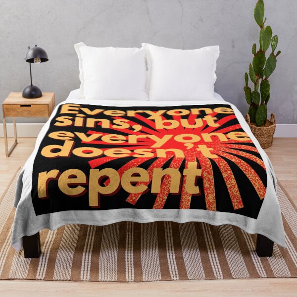 Item preview, Everyone sins but doesn’t repent designed and sold by Remorem.