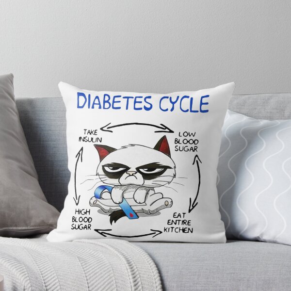 Item preview, Cat Diabetes Cycle Take Insulin High Blood Sugar designed and sold by Balll130.