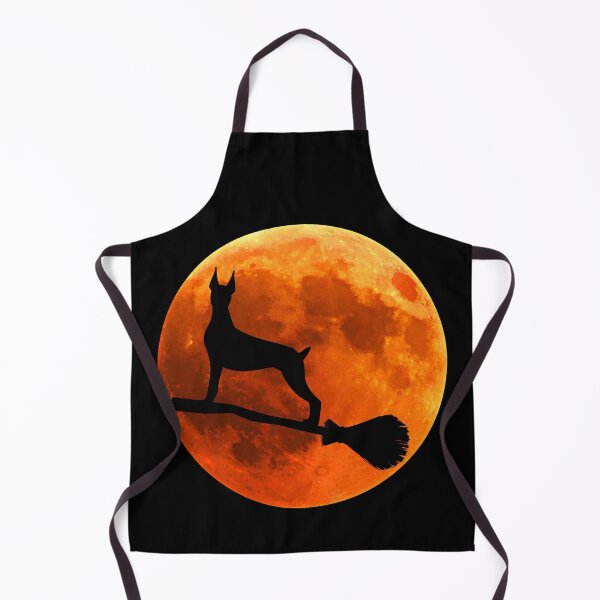 Item preview, Doberman Dog Silhouette Moon Halloween Dobermann designed and sold by alaechamlal.