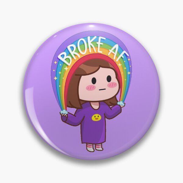 Item preview, Broke Girl Rainbow No Money designed and sold by Wishinglob.
