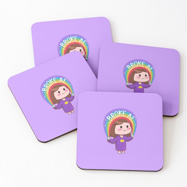 Item preview, Broke Girl Rainbow No Money designed and sold by Wishinglob.