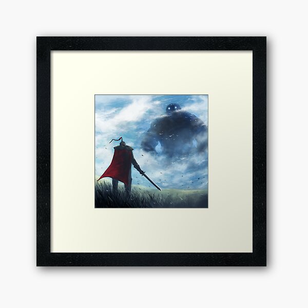 Shrouded Colossus Framed Art Print