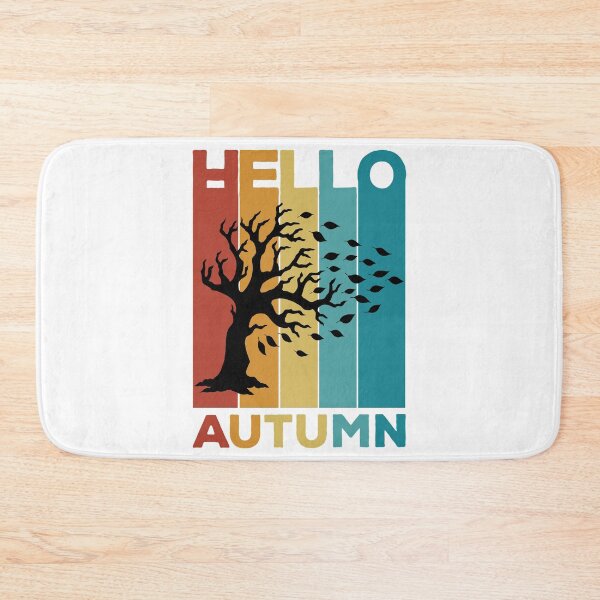 Item preview, Hello Autumn - Retro Vintage Design for Fall lovers designed and sold by Kipcio.