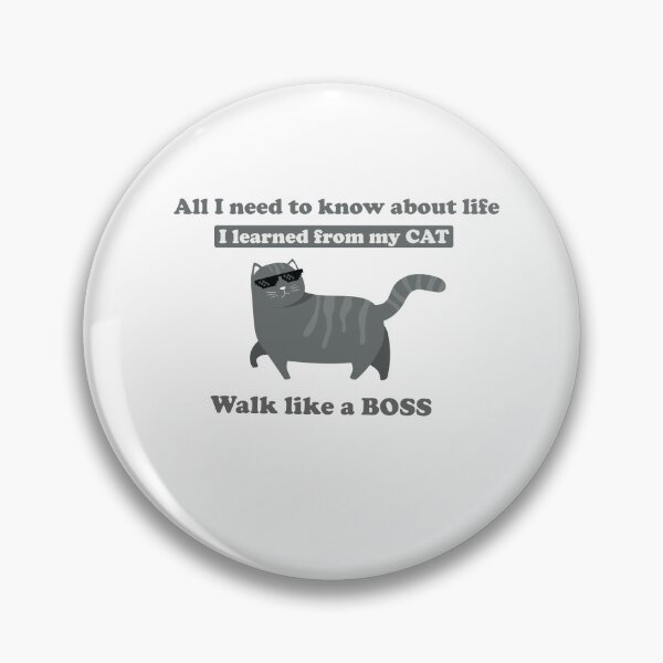 Item preview, All i need to know about life i learned from my cat designed and sold by BluessDesi Designer.