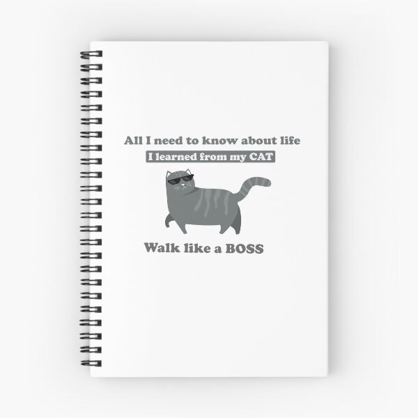 Item preview, All i need to know about life i learned from my cat designed and sold by BluessDesi Designer.