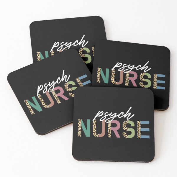 Item preview, Psych nurse Psychiatric nurse Cheetah leopard print | Mental Health Nurse | Gift for mental health Nurse and psych nurses designed and sold by Violet Treasures.