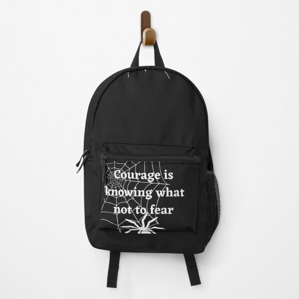 Item preview, Have Courage, courage is knowing what not to fear. Trapped in the spiders web. designed and sold by Teddybear-2021.