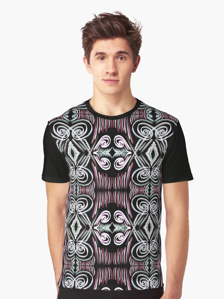 Thumbnail 1 of 5, Graphic T-Shirt, Alien Radio Waves designed and sold by ThatsJustJilly.