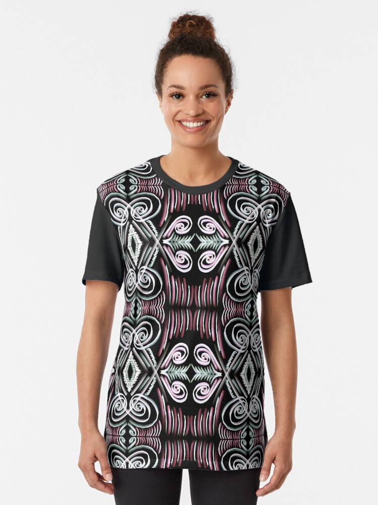 Thumbnail 2 of 5, Graphic T-Shirt, Alien Radio Waves designed and sold by ThatsJustJilly.