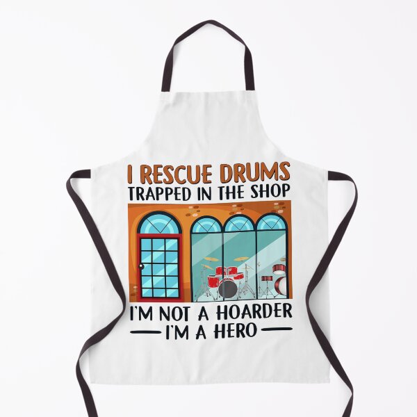 Item preview, I Rescue Drums Trapped In The Shop I'm A Hero designed and sold by Balll130.