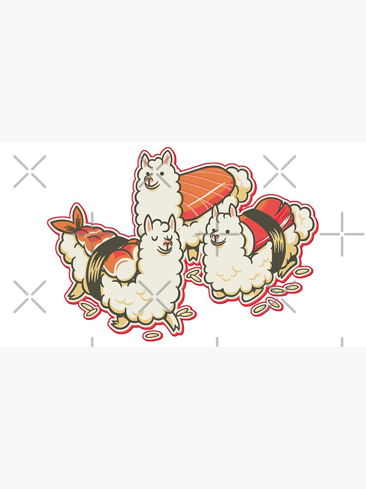 Alpaca Sushi Niguiri by tobiasfonseca