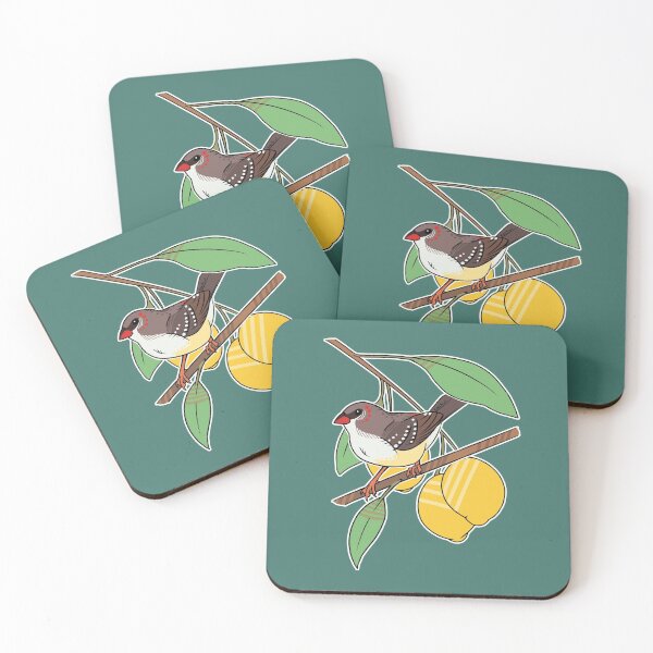 Item preview, Avian August 2 - Strawberry Finch designed and sold by KeesKiwi.
