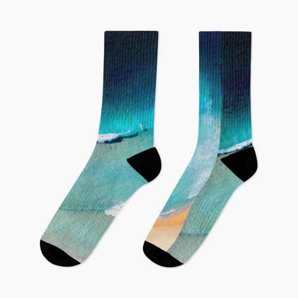 Item preview, Turquoise Ocean Wave, Surfer and White Sand Beach designed and sold by OiaK.