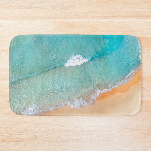 Item preview, Turquoise Ocean Wave, Surfer and White Sand Beach designed and sold by OiaK.
