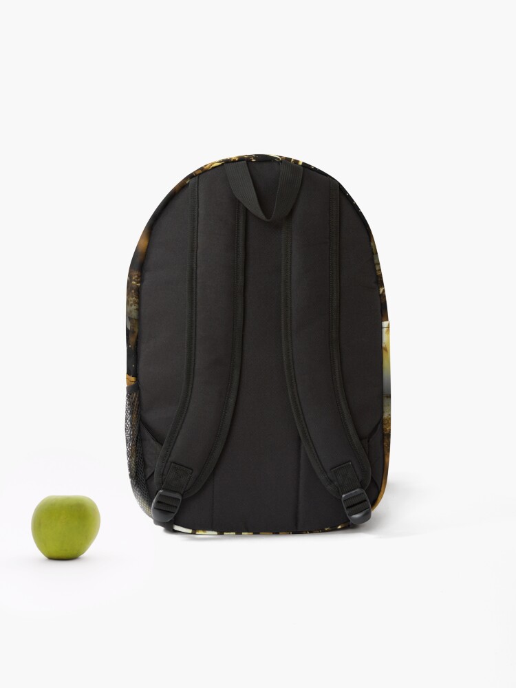 Alternate view of Bull Riding Rodeo Cowboy Rustic Country Western Backpack
