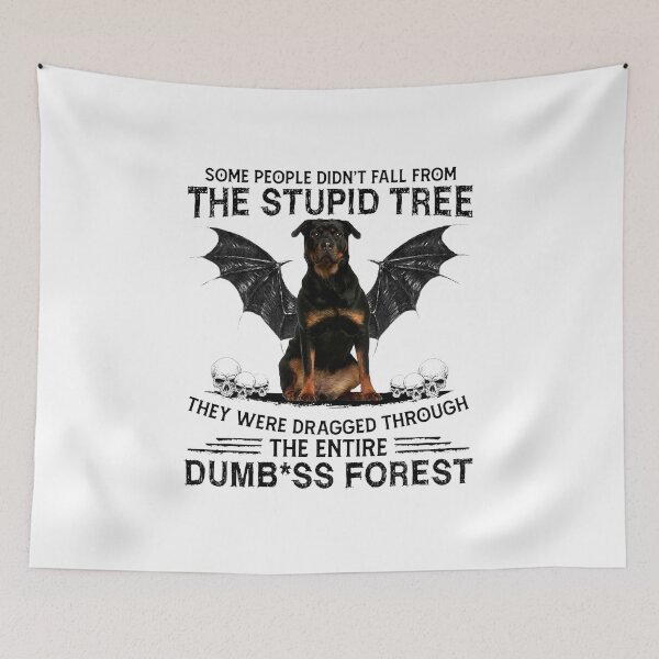 Item preview, Rottweiler Some People Didn't Fall From The Stupid designed and sold by Balll130.