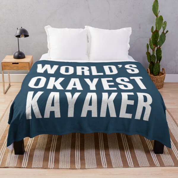 Item preview, Worlds Okayest Kayaker designed and sold by CeciLop.