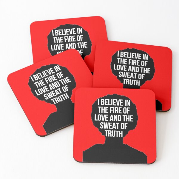 Item preview, Assata Shakur Quote: "Fire Of Love"  designed and sold by RevolutionInPaint.