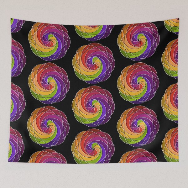 Item preview, Rainbow Tangle designed and sold by lezell.