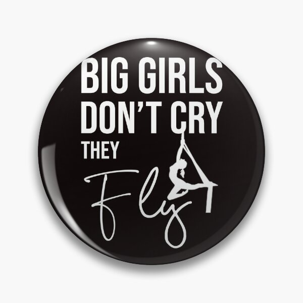 Item preview, Big Girls Don't Cry They Fly, Aerial Silk Girl, Aerial Silks,  Aerial Silks, Circus, Funny Lyra designed and sold by Aerial Addicts.