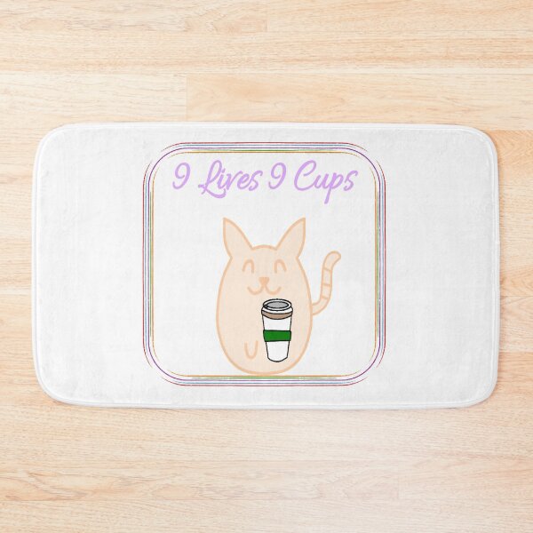 Item preview, Nine Lives Nine Cups designed and sold by PurrfectLuv.