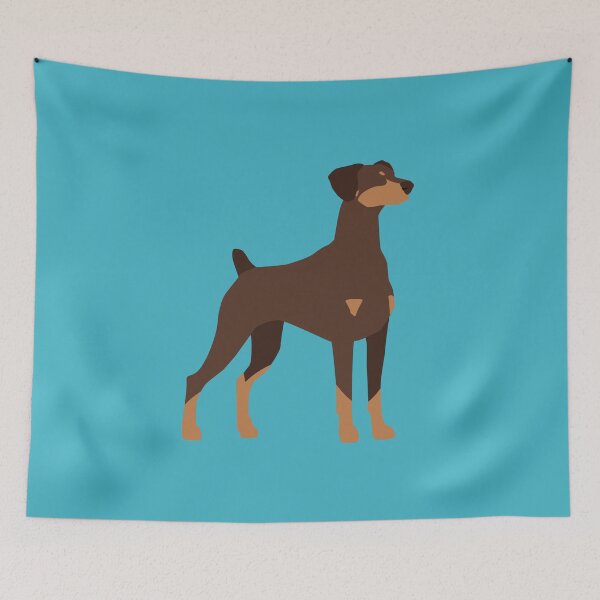 Item preview, Red Natural Ear Doberman Pinscher designed and sold by Hound-and-Hare.