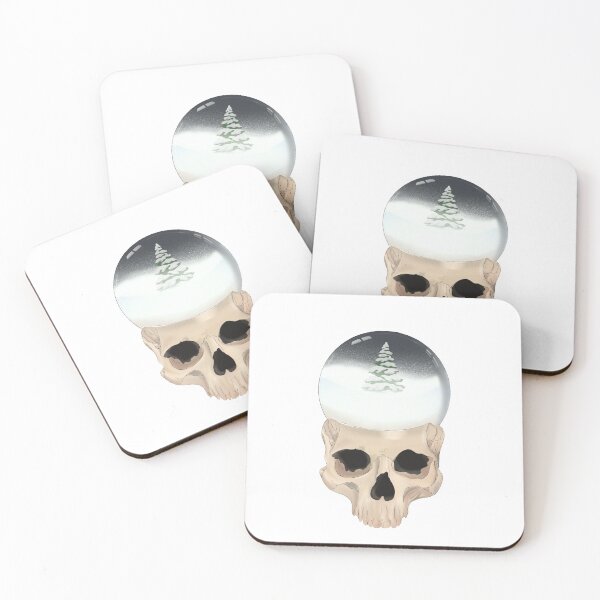 Item preview, Skull Snow Globe designed and sold by 8tarflower.