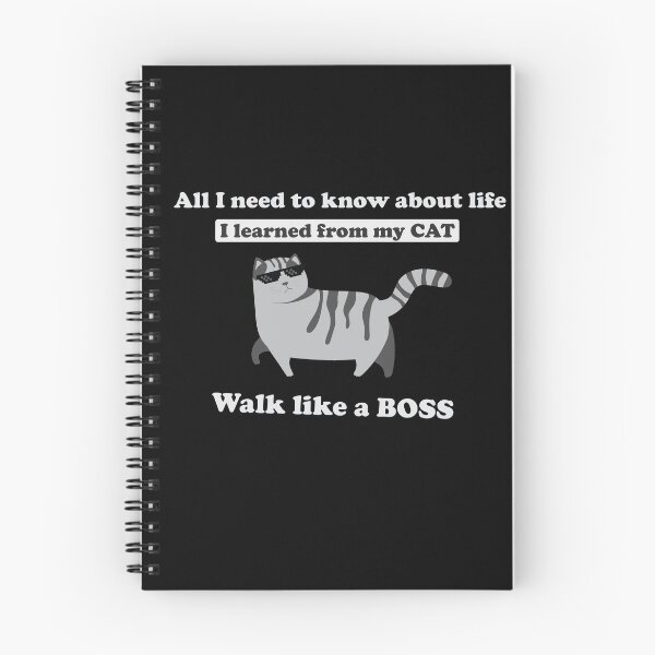 Item preview, All i need to know about life i learned from my cat designed and sold by BluessDesi Designer.