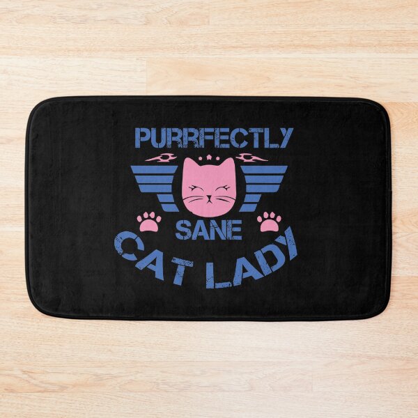 Item preview, Purrfectly Sane Cat Lady designed and sold by InkonoStore.