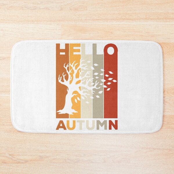 Item preview, Hello Autumn - Retro Vintage Design for Fall lovers designed and sold by Kipcio.