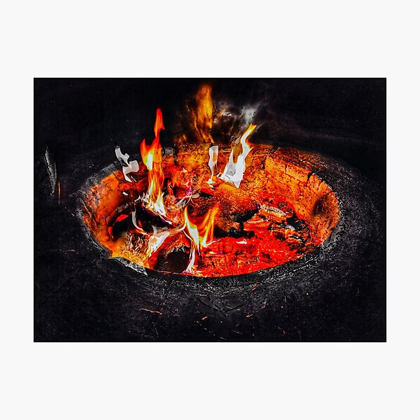 fire Photographic Print