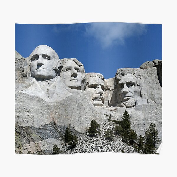 Rushmore Posters Redbubble