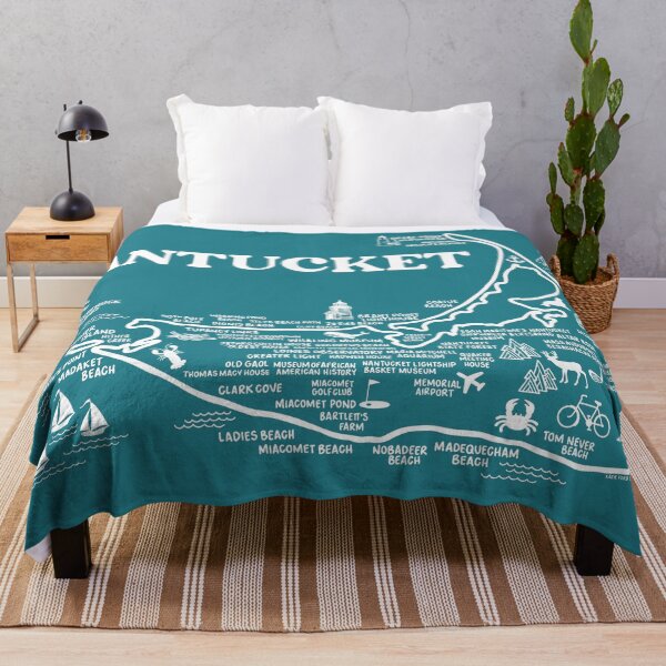 Item preview, Nantucket Map  designed and sold by fiberandgloss.