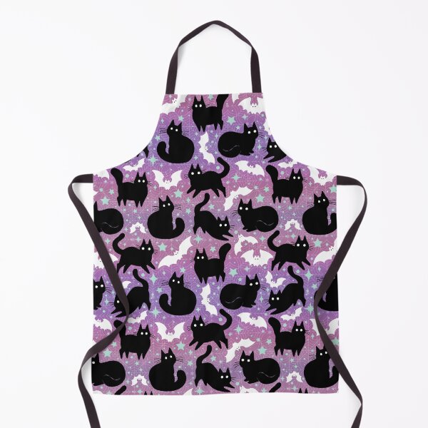 Item preview, Pastel Halloween with Black Cats designed and sold by dragonstarart.