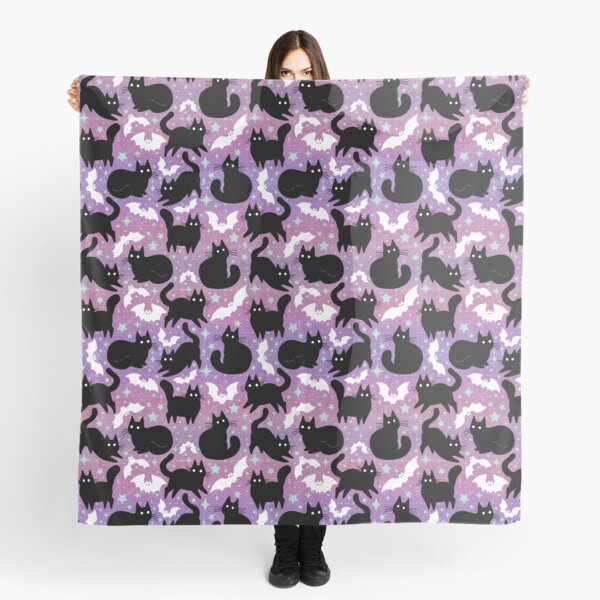 Item preview, Pastel Halloween with Black Cats designed and sold by dragonstarart.