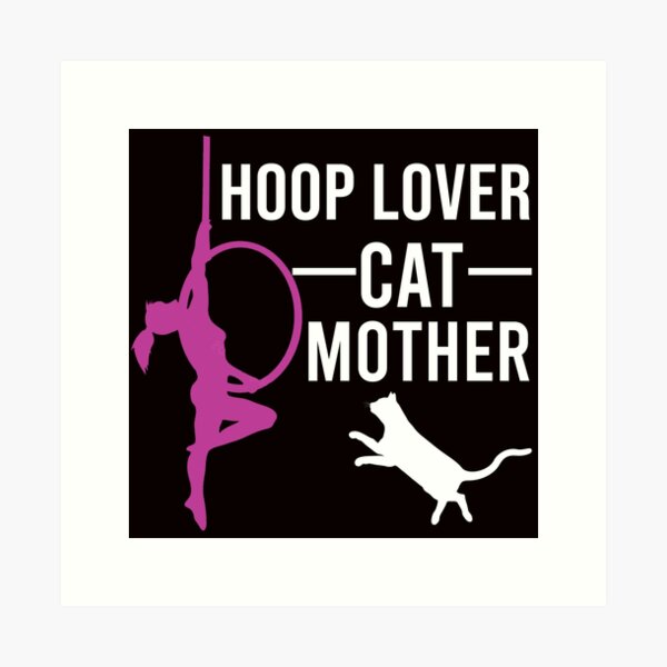 Item preview, Aerial Hoop Lover Cat Mother, Aerial Silk Girl, Aerial Silks,  Aerial Silks, Circus, Funny Lyra designed and sold by Aerial Addicts.