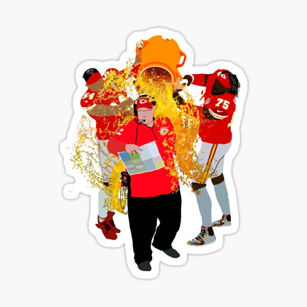Aperçu de l'œuvre Décharge de seau des chefs de Kansas City créée et vendue par NFL-designs.