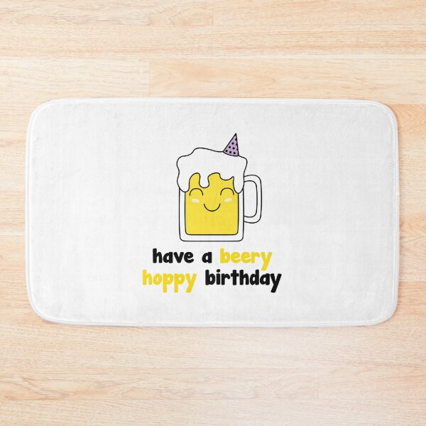 Item preview, Have a beery hoppy birthday designed and sold by dottyshop.