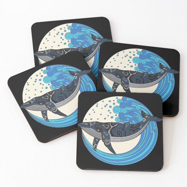 Item preview, moon whale designed and sold by MonoMistico.