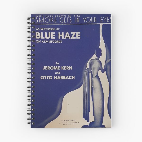 Item preview, Smoke Gets In Your Eyes, Sheet Music, Jerome Kern, Blue Haze designed and sold by Vintaged.