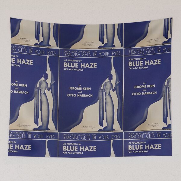 Item preview, Smoke Gets In Your Eyes, Sheet Music, Jerome Kern, Blue Haze designed and sold by Vintaged.