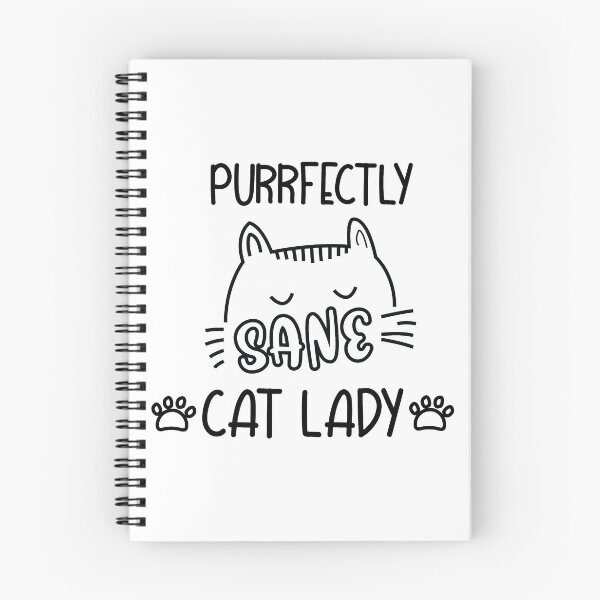 Item preview, Purrfectly Sane Cat Lady designed and sold by InkonoStore.