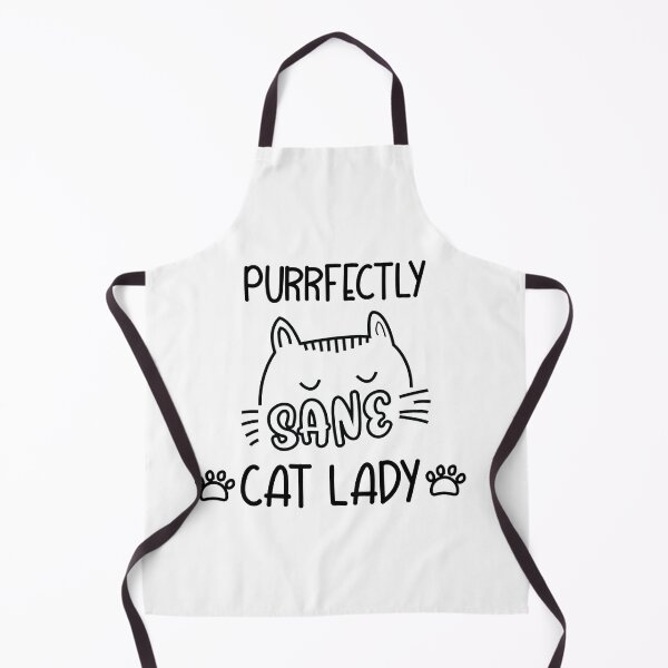 Item preview, Purrfectly Sane Cat Lady designed and sold by InkonoStore.