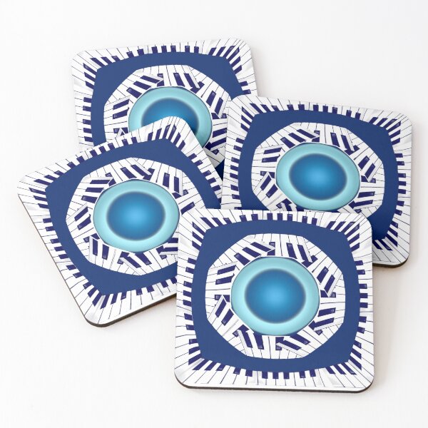 Item preview, Keys on Blue designed and sold by Britt's Addiction.
